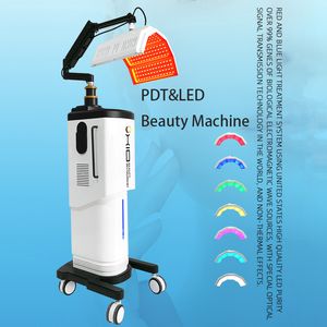 Niet-chirurgische Rimpel Acne Vermindering Pigmentatie Verwijdering Huidverhelderende Hydratatie Rejuvenator 7 Kleuren LED PDT Machine voor Huidverstrakking Face Lift