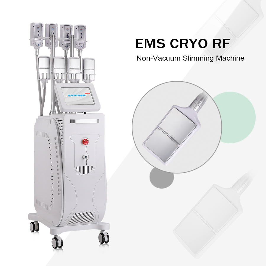 Не ваккум-криореат для формы корпуса жира замораживающая машина для похудения Эффективная система тепловых амортизаторов EMS Cryo