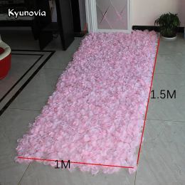 Tabriques non tissés 3500pcs / lot 250g 5 * 5cm Big Rose Petals Wedding Petale de Rose Mariage Romantic Artificial Rose Flower Pétales