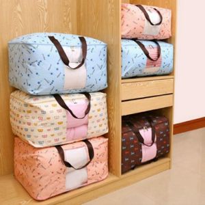 Niet geweven opbergtas opvouwbare kledingdeken quilt trui organizer m/l/xl rre14473