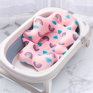 Tapis de bain antidérapants bébé douche baignoire Pad baignoire né sécurité soins infirmiers soutien de sécurité doux confort corps coussin oreiller 220916