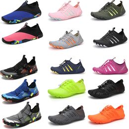 Antislip strand aqua schoenen blote voeten waterschoenen heren sneakers zwemmen snijden voorkomen trekking waden schoenen voor dames meer wandelen 240226