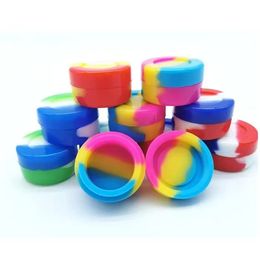 Conteneurs antiadhésifs CE4, boîte en silicone de 5ml, pots de qualité alimentaire, support de stockage d'outils pour produits électroniques