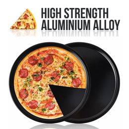 Molde para pizza antiadherente, Molde para pizza de horno de acero al carbono, Molde para tartas
