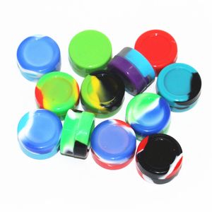 Récipients de cire antiadhésifs, boîte en silicone de 5ml, pots de qualité alimentaire, pot de stockage d'outils de dab, support d'huile pour vaporisateur