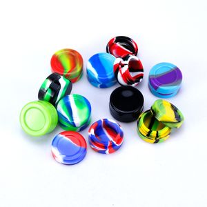 Nonstick Wax Containers siliconen doos 7ml Silicon container Non-stick food grade wax potten dab opslag dabber jar olie houder voor tank vape
