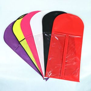 Non-tissé perruque sac de rangement noir blanc rouge beauté perruque Durable anti-poussière Portable petite housse de costume