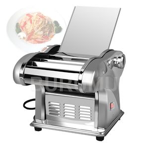 Noodle Press Machine Automatische Commerciële Roestvrijstalen Clectrische Pasta Maker Machine Dough Cutter 220V