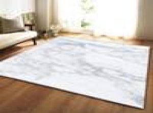 Noordse 3D marmeren patroon tapijten zacht flanellen gebied tapijten salonentafel antislip slaapkamer bedmat woonkamer groot tapijt7999881