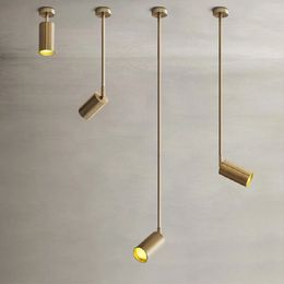 Nordic Plafond hanglamp armatuur Goud E27 Lange arm led Spots Draaibaar Woonkamerlamp Restaurant slaapkamer hanglamp Lig