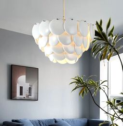 Noordse keramiek hanglamp voor eetkamer luxe hangende ophanging wonen