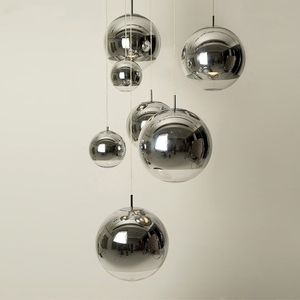 Nordic led hanglamp creatieve persoonlijkheid moderne glazen bal hanglamp bar slaapkamer nachtkastje woonkamer opknoping lamp