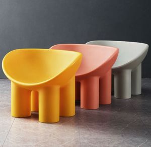 Chaise de jambe d'éléphant design de meubles de salon nordique ins enfants canapé simple paresseux loisirs de plein air créatifs