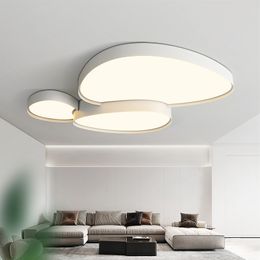 Lampadario a LED dal design minimale nordico, pendente lucido, soggiorno moderno, sala da pranzo, decorazione domestica, camera da letto, armadio, illuminazione