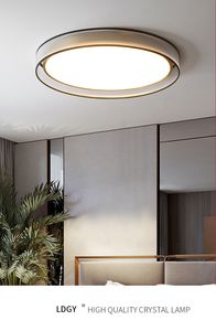 Lampe d'étude minimaliste nordique personnalité créative lampe de chambre lampe de chambre principale atmosphère minimaliste moderne plafonnier led