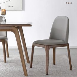 Noordse moderne eetkamerstoelen luxe kantoorontwerper Ergonomische eetkamerstoelen aankleden Comfortabele Stoel Lounge Suite Furniture