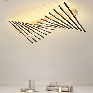 Noordse moderne led plafondlicht kroonluchter voor slaapkamer dineren woonkamer minimalistische creatieve plafondlamp indoor armatuur