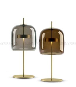 Nordic Moderne Led Bureaulampen Eenvoudige Bibliotheek Woonkamer Slaapkamer Nachtkastje Bureaulampen Creatieve Designer Glazen Tafellampen Decor1213593