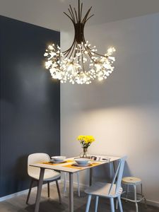 Nordic Modern Led Stone Light E27 Pendentif Éclairage Lampe Luminaires De Cuisine Chambre Lampes Suspendues