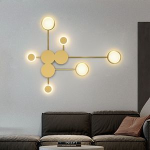 Lampe murale moderne nordique LED MINMIS MUR MUR LEIL SALON CHAMBRE ESPAIRCUR LEIL DÉCORME DE MAIS