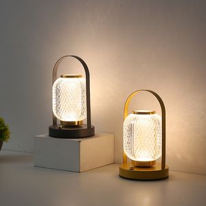 Scandinavisch romantisch cadeau Thuis camping tafel sfeerlamp opladen touch camping nachtlampje