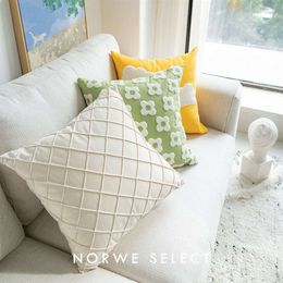 Couvre-oreiller canapé nordique couvre-têtes de lit couchette de décoration de maison de maison de décoration.