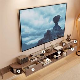 Muebles de sala de estar de tv de madera sólida nórdica muebles de sala de estar para el hogar pequeñas mesas de televisión de apartamentos modernos gabinete de televisión de almacenamiento