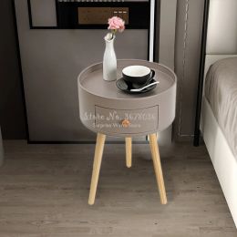 Table table de chevet de style nordique chambre à coucher en bois