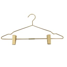 Nordic Style Rose Gold Metal Pants Rok Slack Hangers Met Clips Hanger Rack Kleding Winkel Garderobe Organizer A217291