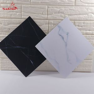 Nordique vinyle auto-adhésif marbre Texture stickers muraux épais imperméable salle de bains cuisine carrelage autocollant décor à la maison 30x30 cm 2234u