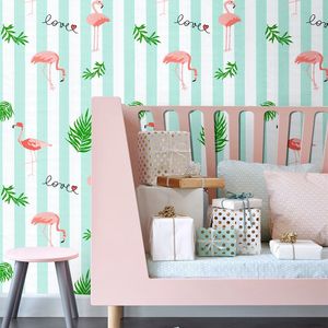 Nordic Wallpaper Decoratieve Film PVC Zelfklevend Wall Papier Meubel Renovatie Stickers Keukenkast Waterdichte Wallcovering