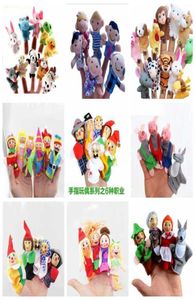 NORÉPEAT 10 PCS Mélanger les mariettes doigts bébé mini animaux éducatifs dessin animé Doll Théâtre en peluche Toys for Children Gifts6713884