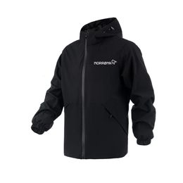 NORRONA Chaqueta de invierno para hombre Moda casual cuello alto Hombres abajo Cálido deportes al aire libre 240109