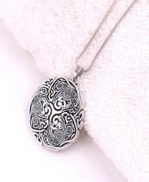 Norse 3 loup celtique Triskele Triskelion pendentif 925 en argent Sterling énergie amulette chaîne pendentif collier 2656651