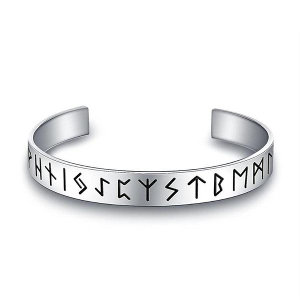 Bracelet nordique Viking futhark runes pour hommes, bijoux scandinaves païens Vikings pour femmes, bracelet 294e