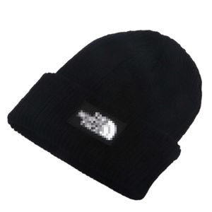 North Beanie Faced Designer Hat Originele kwaliteit gebreide hoed herfst en winter verdikte warme wollen hoed pullover hoed koude hoed