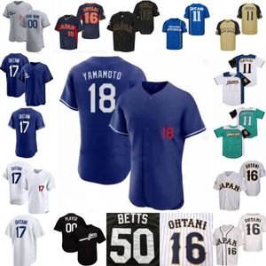 2024 Yoshinobu Yamamoto Baseball Jersey Shohei OHTANI Jeugdmannen Dame Japanse truien Yu Darvish Team Japan Hokkaido Nippon-Ham Fighters Shirts voor man vrouwen kinderen