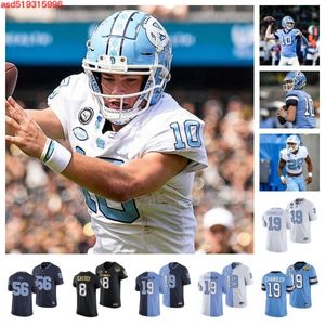 Maillot de football Tar Heels de Caroline du Nord 28 Omarion Hampton 23 Power Echols 32 Sebastian Cheeks 5 Jahvaree Ritzie 3 Chris Culliver 8