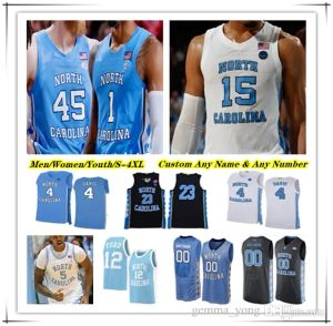 Caroline du Nord Tar Heels UNC College Basketball Jersey RJ Davis Armando Bacot Harrison Ingram Cormac Ryan Elliot Cadeau Seth Trimble Jalen Washington Vince Carter