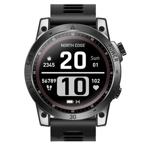North Edge Cross Fit3 GPS Horloges Men Sport Watch HD AMOLED Display Smartwatch For Men Alloy Male IP68 Silica Gel Round Ltd.