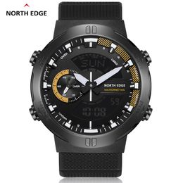 North Edge Hornet Ejercicios al aire libre World Tiempo Repájano Reloj Cycling Watch Men's Outdoor Sports Watch