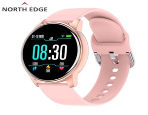 North Edge NL01 Circular Touch Screen Sports Waterproof Smart Watch with Pedometer Heart Rife Monitor7135387