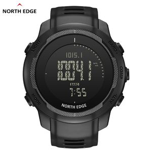 North Edge Vertico Men's Fishing Baromètre Watch Carbon Fibre Case Smart Watch for Men Altimeter Compass Sports Watch