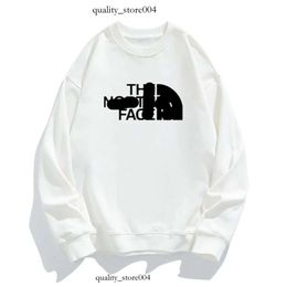 Sudadera con capucha Norte Diseñador Original Sudadera de alta calidad Otoño Cuello redondo Versátil Hombres y mujeres Tendencia versátil 193