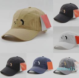 Northe Faced Broidered Baseball Ball Caps Female Summer Casual Hundred Tater Protection Unisexe Sun Hat