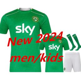 Noord-Ierland Euro Cup 2024 voetbalshirt Nieuw 2025 Nationaal Team 24 25 Voetbalshirt Heren Kindertenue Set Thuis Groen Uit Wit Herenuniform CHARLES THOMPSON MCNAIR 999
