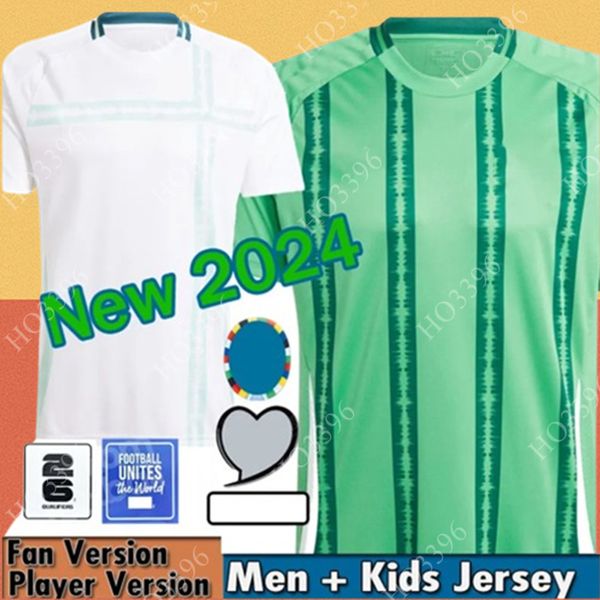 IRLANDA DEL NORTE 2024 Eurocopa de fútbol Jersey Nuevo 2025 Equipo nacional 24 25 Camiseta de fútbol Hombres Kit para niños Conjunto Hogar Verde Visitante Blanco Uniforme masculino CHARLES THOMPSON