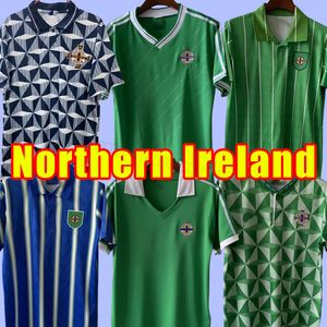 Noord -Ierland retro voetbaltruien Vintage Evans Lewis Saville Davis Whyte Lafferty McNair Maillots Camisa de Futebo 1994 1979 1998 1990 1992 90 92