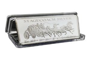 Northwest Territorial Craft Mint 999 Fine Stage Silver Divisible Bar Bar Coin Metal Crafts Not Magnetic 1oz Silver Bullion6627738