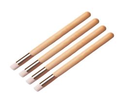 Brosse de nettoyage du nez en bois, lavage de beauté, outils de soins de la peau, accessoires ombre nasale, pinceaux de maquillage à dessus plat, 3169977